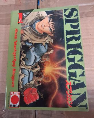 SPRIGGAN serie completa 1/11  Planet Manga Panini