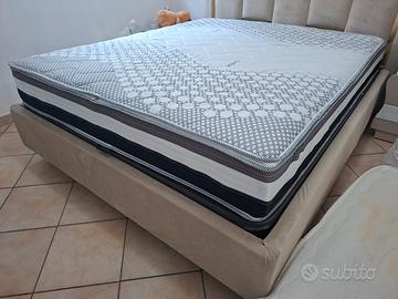 MATERASSO 1600 MOLLE INSACCHETTATE E MEMORY FOAM 