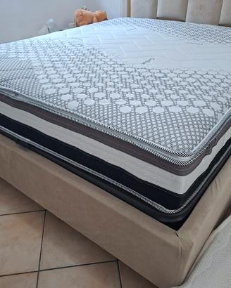 MATERASSO 1600 MOLLE INSACCHETTATE E MEMORY FOAM 