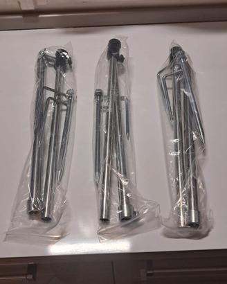 3 treppiedi per fotocamere con forcone