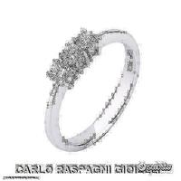 ANELLO TRILOGY ORO 18kt. CON DIAMANTI NATURALI