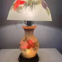 Lampada con paralume 