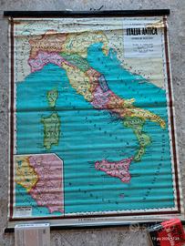 Italia Antica Mappa Scolastica Epoca di Augusto