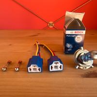 Luce auto + Attacchi luci auto e luci targa