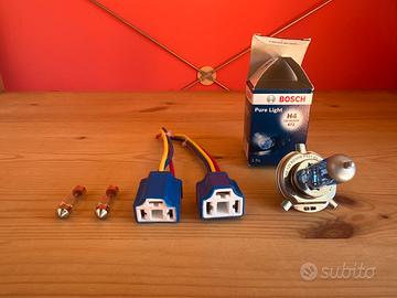 Luce auto + Attacchi luci auto e luci targa