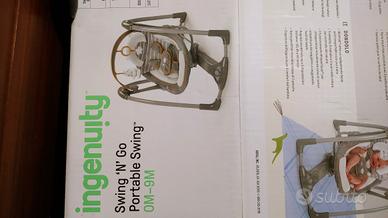 Dondolo USB con musica e timer Ingenuity