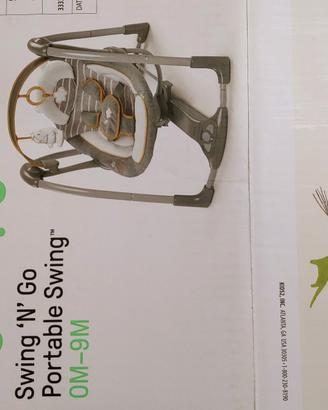 Dondolo USB con musica e timer Ingenuity