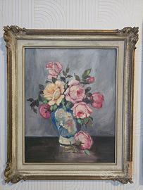 quadro olio su tela vittorio buorla