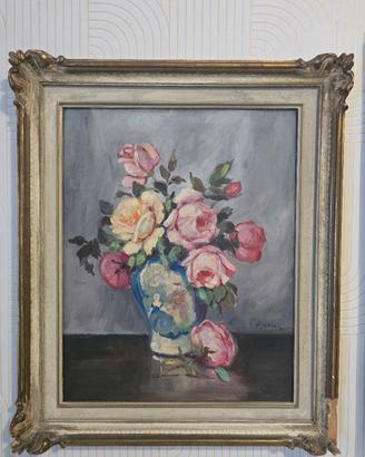 quadro olio su tela vittorio buorla