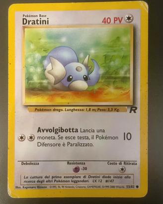 Dratini mazzo team rocket
