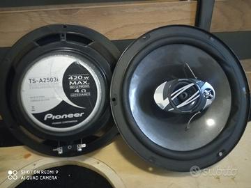 casse acustiche car audio Pioneer 25cm 3vie 