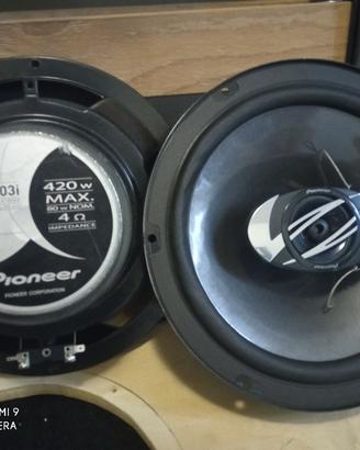 casse acustiche car audio Pioneer 25cm 3vie 