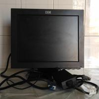 Monitor tft ibm 15" attacco vga colore nero