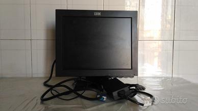 Monitor tft ibm 15" attacco vga colore nero