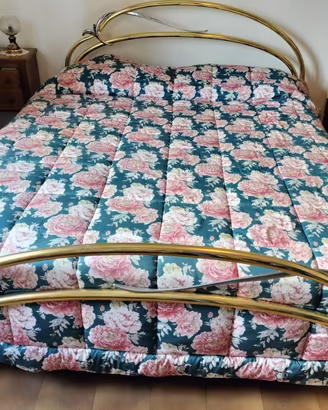 Letto matrimoniale in ottone
