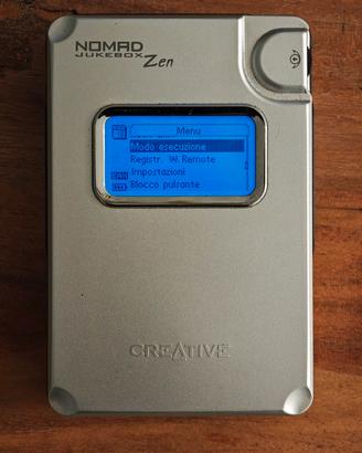 Lettore MP3 Creative Nomad Jukebox Zen 20GB