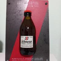 Espositore Ichnusa nuova birra30cl, metallo