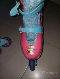 Pattini in linea frozen