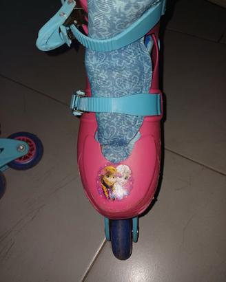 Pattini in linea frozen