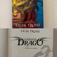 La ragazza Drago firmato dall’autrice prima ediz