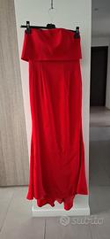 Vestito Abito da cerimonia rosso - Taglia 42/44