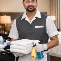Addetto alle pulizie con oltre 2 anni di esperienz