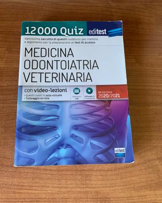 9788893624534 quiz editest medicina, odonto. vet.