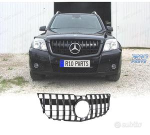 GRIGLIA MERCEDES GLK X204 08-12 LOOK AMG NERO LUCI