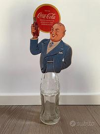 Bottiglia CocaCola tedesca 1939 con bottle display