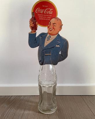 Bottiglia CocaCola tedesca 1939 con bottle display