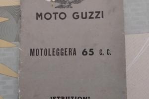Manuale Istruzioni Moto Guzzi Motoleggera 65 c.c.