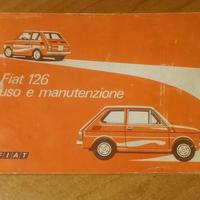 Manuale istruzioni uso e manutenzione Fiat 126