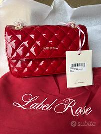Label rose Kate Small Velvet rosso