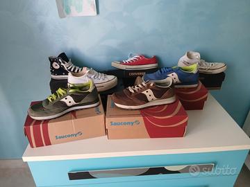 scarpe convers e saucony