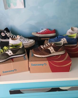 scarpe convers e saucony