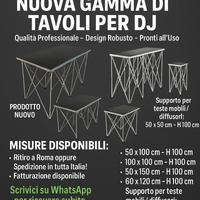 TAVOLI PER DJ