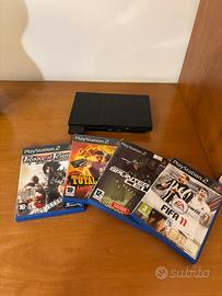 Ps2 slim + giochi + controller