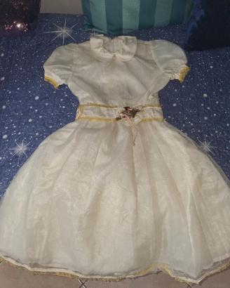 Abito prima comunione bambina  vintage  8/10 anni