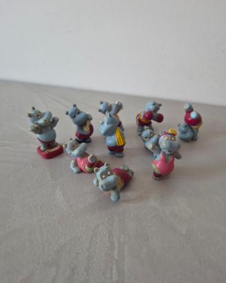 Collezione Happypotami kinder anni 90