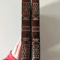 Decamerone volume I e II Boccaccio 