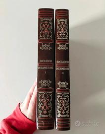 Decamerone volume I e II Boccaccio 