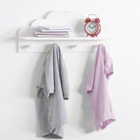 Mensolina appendiabiti bambni 4 ganci nuvoletta