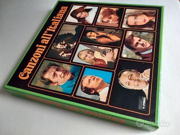 Cofanetto di 9 LP "Canzoni all'Italiana"
