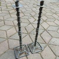 Candelieri in ferro lavorato 
