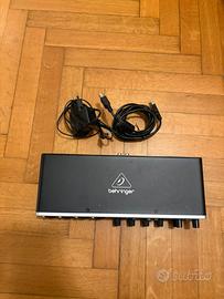 Scheda audio Behringer U-PHORIA UMC404HD