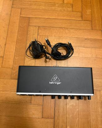 Scheda audio Behringer U-PHORIA UMC404HD