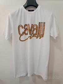 Cavalli Class t-shirt uomo bianca