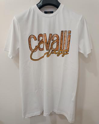 Cavalli Class t-shirt uomo bianca