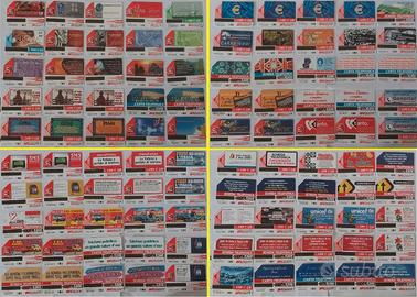 Collezione di 100 schede telefoniche