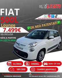 Fiat 500L 1.6 Multijet 105 CV Lounge